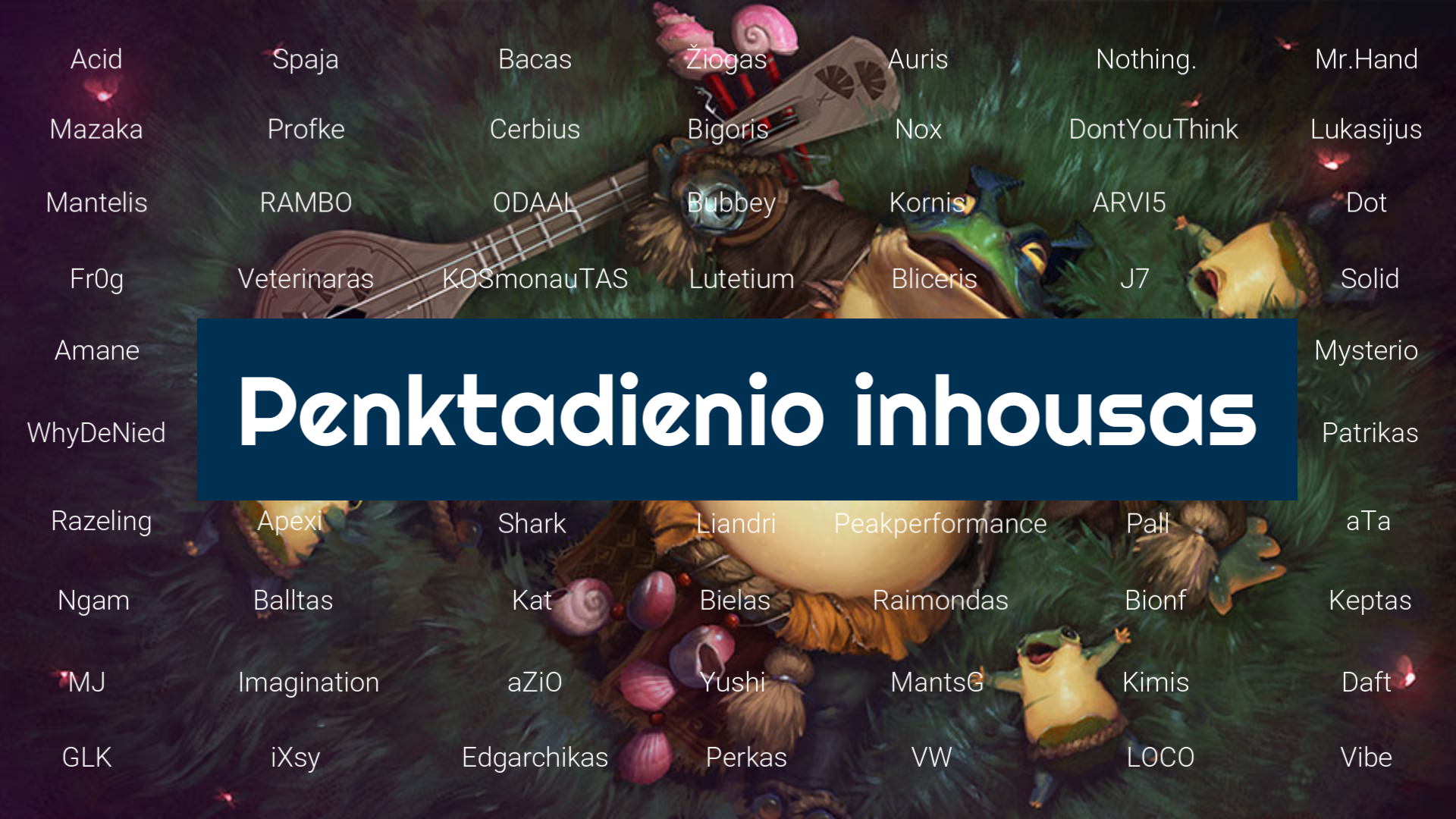 Penktadienio inhousas 2026 #1